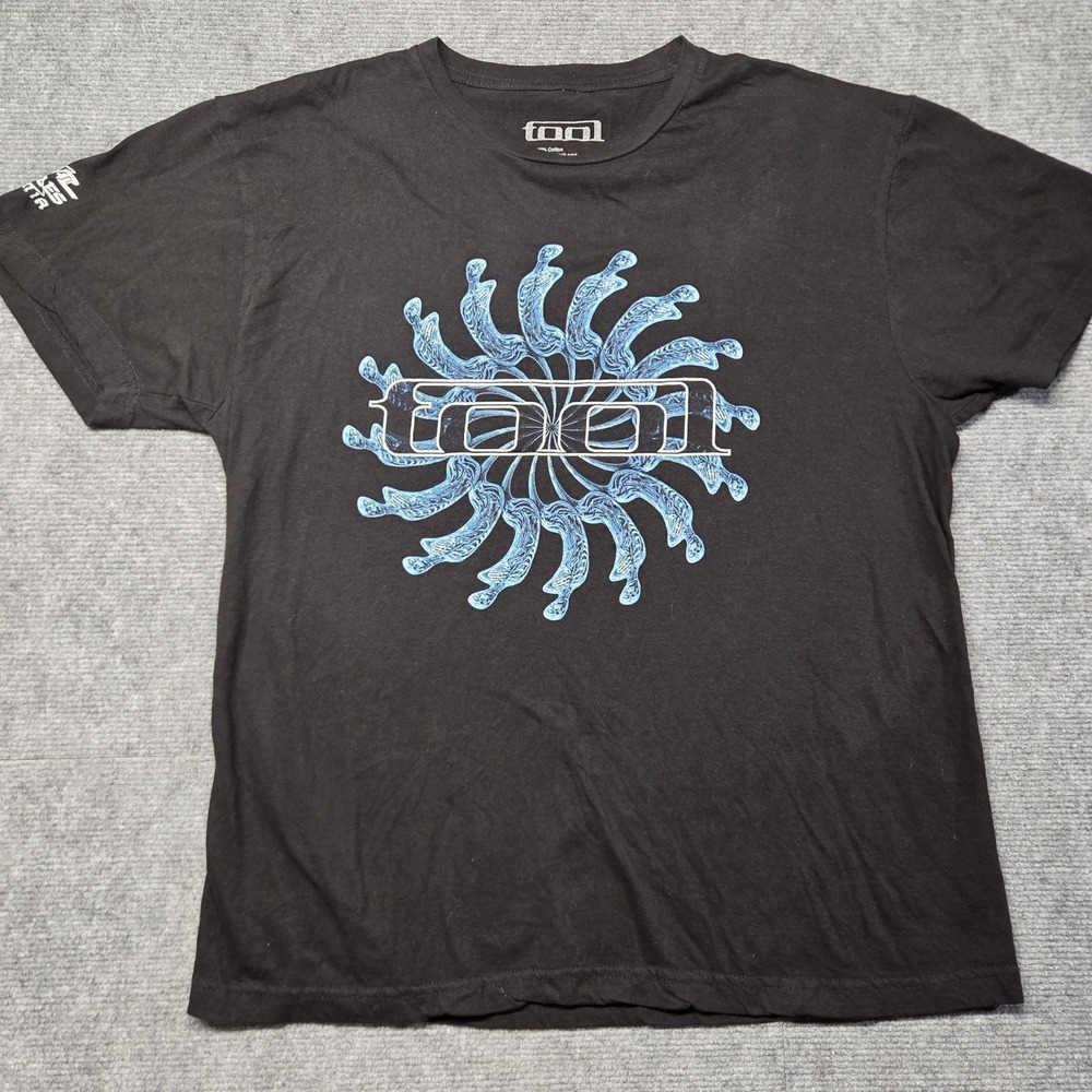 TOOL Band T Shirt Large Black 2024 Los Angeles California Sleeve Print Lateralus